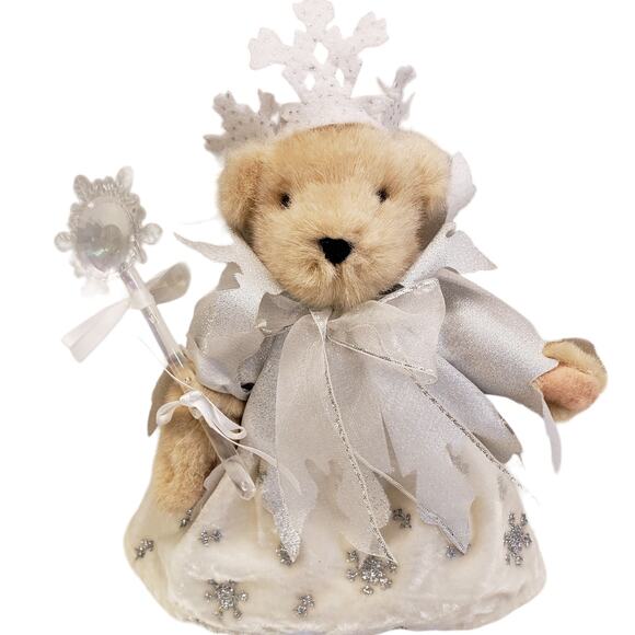 Vintage Muffy VanderBear Snowflake Angelic Bear NEW 1993 Plus Stand - Picture 1 of 12